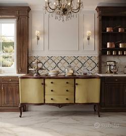 credenza vintage anni '30-'50 restyling eclettico 