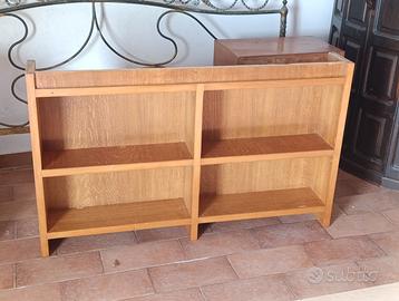 Libreria a Giorno in Legno Dolce Chiaro Design