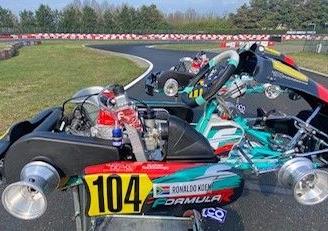 GO KART COMPLETO FK ROTAX MINI MONDIALE BAHRAIN