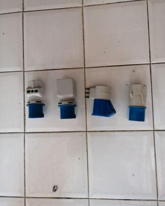 Spine industriali attacchi monofase