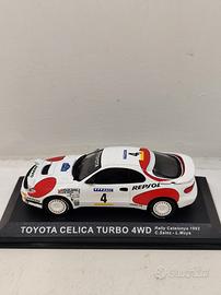 Modellino Toyota Celica Turbo 4WD
