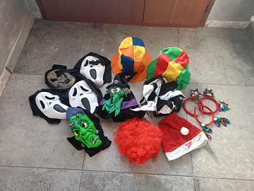 Maschere e cappelli vari