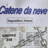 Catene neve