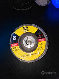 disco abrasivo lamellare 125mm marca "SENIOR SHARP