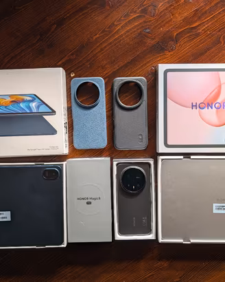 Honor Magic 8 Pro + Honor Magic Pad 10  e 8  