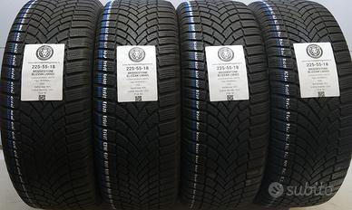 4 GOMME 225 55 18 BRIDGESTONE A68476