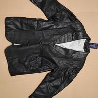 giacca in pelle vintage donna