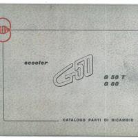 GILERA SCOOTER G50 - G50 T - G 80 CAT. RICAMBI IN 