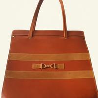 Borsa Vintage in vero cuoio, tote bag/ d'epoca.