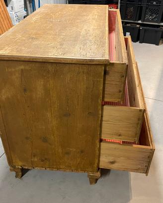 Cassettone arte povera