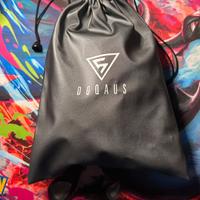 Cuffie Bluetooth DOQAUS over-ear nero/rosso