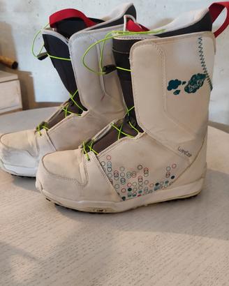 Scarponi snowboard Wed'ze Decathlon donna 40