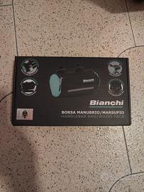  Borsa manubrio marsupio Bianchi nuova 2L bici