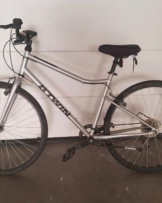 bicicletta ibrida decathlon riverside 120 btwin
