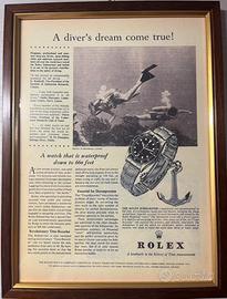 Rolex Submariner Documento storico 1953 Rebikoff