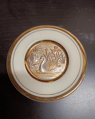 Piattino in oro zecchino