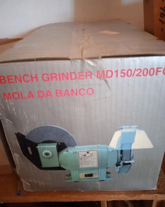 Mola da banco combinata secco/acqua MD150/200FG -