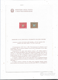 1962/1978 N 23 BOLLETTINI UFFICIALI EMISSIONE FRAN