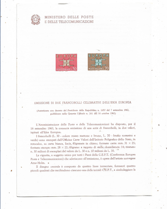 1962/1978 N 23 BOLLETTINI UFFICIALI EMISSIONE FRAN