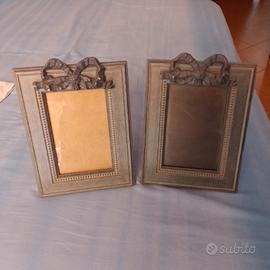Coppia cornici porta foto 