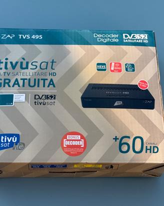 Decoder satellitare iZAP TVS 495
