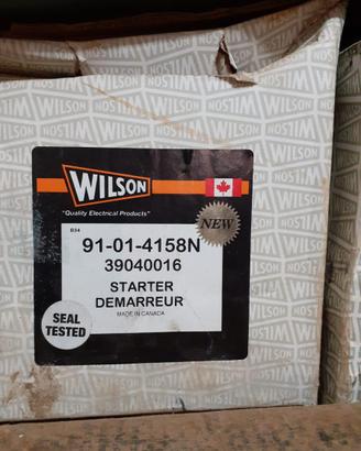 Motorino di avviamento Wilson 91-01-4158N