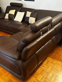 divano in pelle Chateau d’Ax