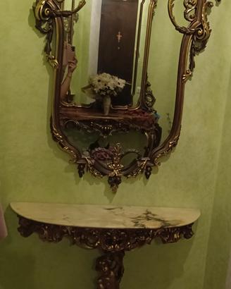 CONSOLLE STILE BAROCCO 