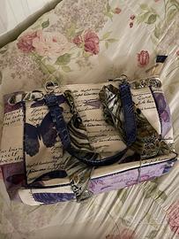 Borsa da donna con motivo decorativo