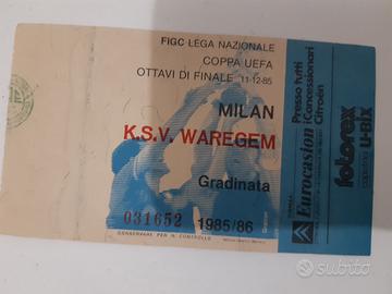 Lotto biglietti stadio Milan