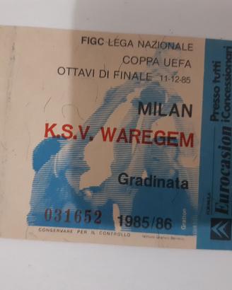 Lotto biglietti stadio Milan
