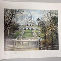 Stampa “Sacre” Coeur di Montmartre - Parigi