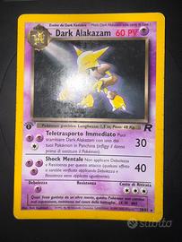 Dark Alakazam 18/82 1 Edizione Team Rocket