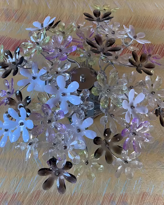 Lampadario a fiori
