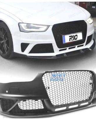 KIT PARAURTI ANTERIORE PER AUDI A4 B8 13-16 LOOK R