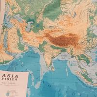 Cartina geografica Asia