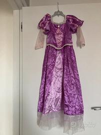 Costume carnevale primcipessa Rapunzel Disney