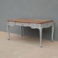 Scrittoio scrivania stile LXV laccato Shabby Chic