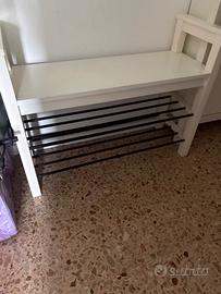 Panca bianca Ikea