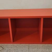 mensola cubo di legno