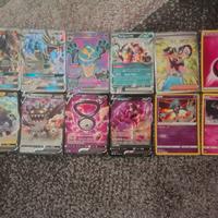 Carte pokèmon  rare e comuni in totale 360