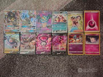 Carte pokèmon  rare e comuni in totale 360