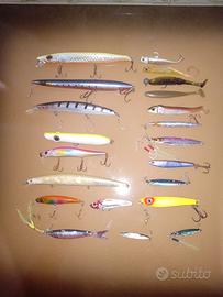 Esche artificiali in stock