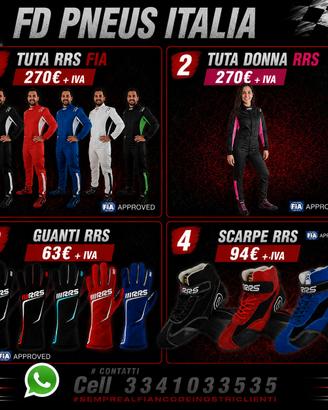 ABBIGLIAMENTO RACING FIA