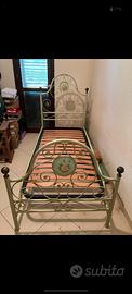 Struttura letto singolo in ferro battuto Cosatto 