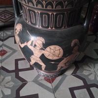 Riproduzione Vaso Greco Ceramica Nera