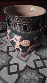 Riproduzione Vaso Greco Ceramica Nera