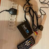 Ricevitore TV Digitale Decoder DVB-T2 per AUTO