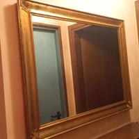 Specchio con vetro antichizzato
