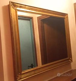 Specchio con vetro antichizzato